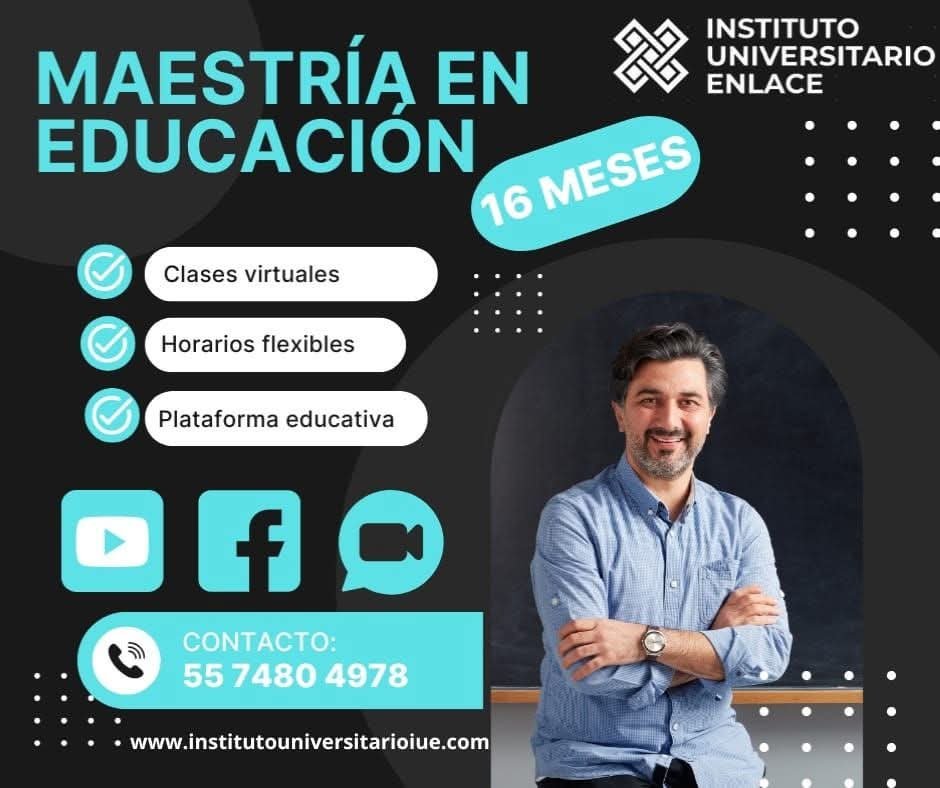 ¡Maestría en Educación!