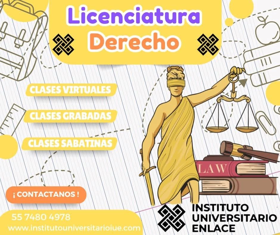 ¡Licenciatura en Derecho!